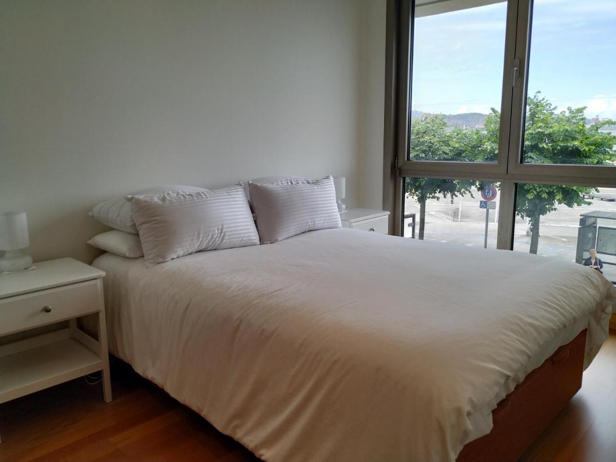 Apto. Vista Playa Poniente Gijón Extérieur photo